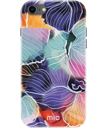 MIO MagSafe Apple iPhone SE (22/20)/8/7 Hoesje Hard Shell Flowers Hoesjes