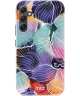 MIO MagSafe Samsung Galaxy A34 Hoesje Hard Shell Cover Flowers