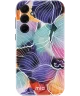 MIO MagSafe Samsung Galaxy A35 Hoesje Hard Shell Cover Flowers