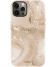 MIO MagSafe Apple iPhone 12 / 12 Pro Hoesje Hard Shell Gold Marble