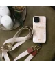 MIO MagSafe Samsung Galaxy A25 Hoesje Hard Shell Cover Gold Marble