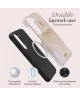 MIO MagSafe Samsung Galaxy S23 Hoesje Hard Shell Cover Gold Marble