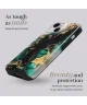 MIO MagSafe Apple iPhone 13 Pro Hoesje Hard Shell Cover Green Marble