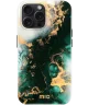 MIO MagSafe Apple iPhone 15 Pro Hoesje Hard Shell Cover Green Marble