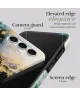 MIO MagSafe Samsung Galaxy A14 Hoesje Hard Shell Cover Green Marble
