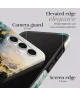 MIO MagSafe Samsung Galaxy A15 Hoesje Hard Shell Cover Green Marble