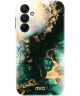 MIO MagSafe Samsung Galaxy A15 Hoesje Hard Shell Cover Green Marble