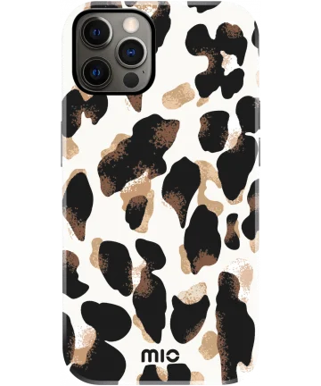 MIO MagSafe Apple iPhone 12 / 12 Pro Hoesje Hard Shell Leopard Hoesjes