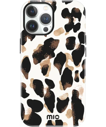 MIO MagSafe Apple iPhone 13 Pro Hoesje Hard Shell Cover Leopard Hoesjes