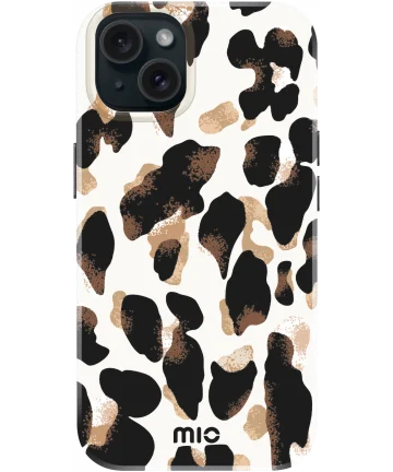 MIO MagSafe Apple iPhone 15 / 14 / 13 Hoesje Hard Shell Leopard Hoesjes