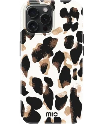 MIO MagSafe Apple iPhone 15 Pro Hoesje Hard Shell Cover Leopard