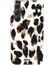 MIO MagSafe Samsung Galaxy A54 Hoesje Hard Shell Cover Leopard