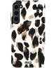 MIO MagSafe Samsung Galaxy S23 Hoesje Hard Shell Cover Leopard