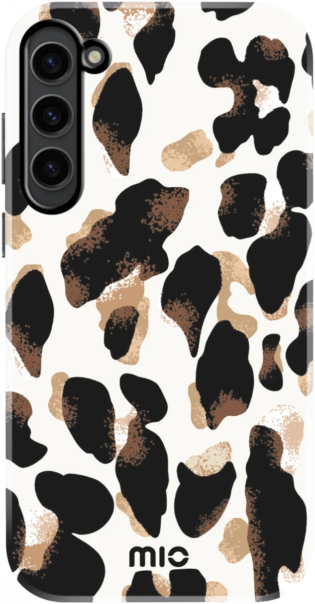 MIO MagSafe Samsung Galaxy S23 Hoesje Hard Shell Cover Leopard afbeelding 1