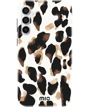MIO MagSafe Samsung Galaxy S23 FE Hoesje Hard Shell Cover Leopard Hoesjes