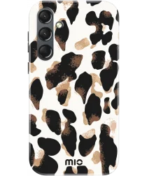 MIO MagSafe Samsung Galaxy S24 Hoesje Hard Shell Cover Leopard