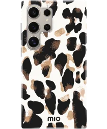 MIO MagSafe Samsung Galaxy S24 Ultra Hoesje Hard Shell Leopard