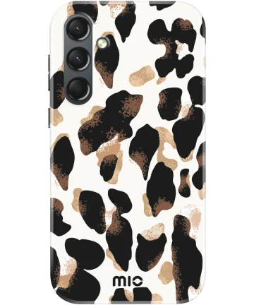 MIO MagSafe Samsung Galaxy S24 Plus Hoesje Hard Shell Leopard Hoesjes