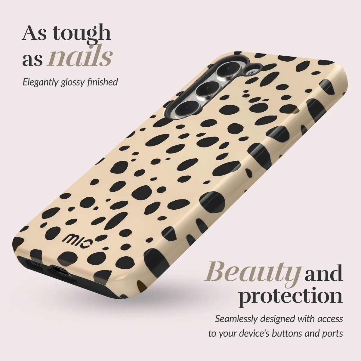 MIO MagSafe Samsung Galaxy S23 Hoesje Hard Shell Cover Spots afbeelding 3