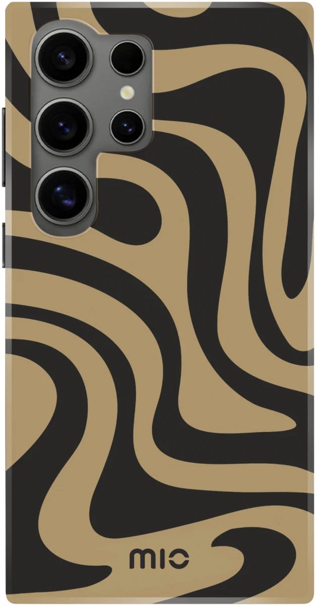 MIO MagSafe Samsung Galaxy S24 Ultra Hoesje Hard Shell Swirl afbeelding 1