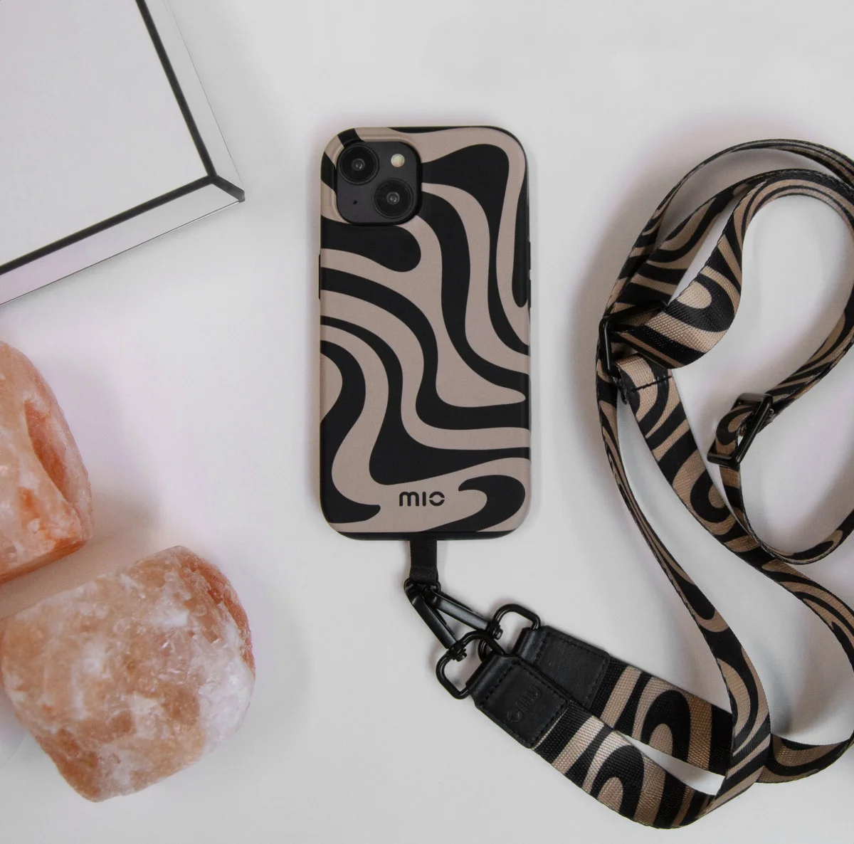 MIO MagSafe Samsung Galaxy S24 Ultra Hoesje Hard Shell Swirl afbeelding 9