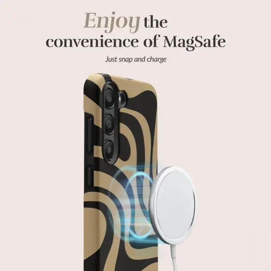 MIO MagSafe Samsung Galaxy S24 Ultra Hoesje Hard Shell Swirl afbeelding 6