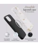 MIO MagSafe iPhone 15 Plus / 14 Plus Hoesje Hard Shell White Roses