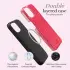 MIO MagSafe Apple iPhone 13 Pro Hoesje Hard Shell Cover Wild Hearts afbeelding 4