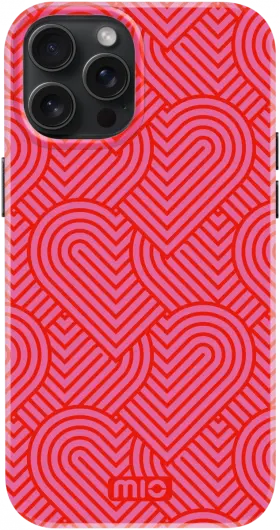 MIO MagSafe Apple iPhone 15 Pro Max Hoesje Hard Shell Wild Hearts afbeelding 1