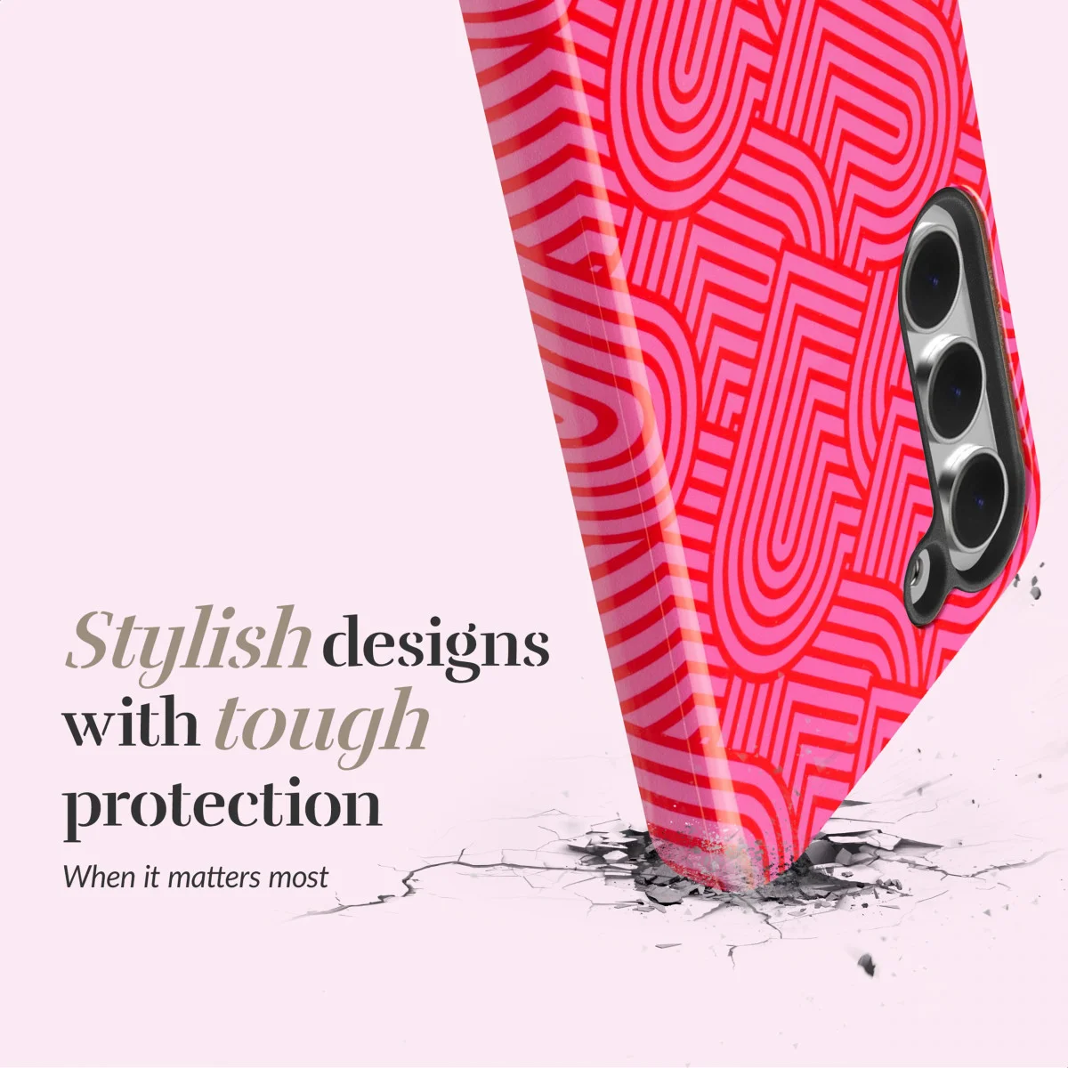 MIO MagSafe Samsung Galaxy S24 Hoesje Hard Shell Cover Wild Hearts afbeelding 7