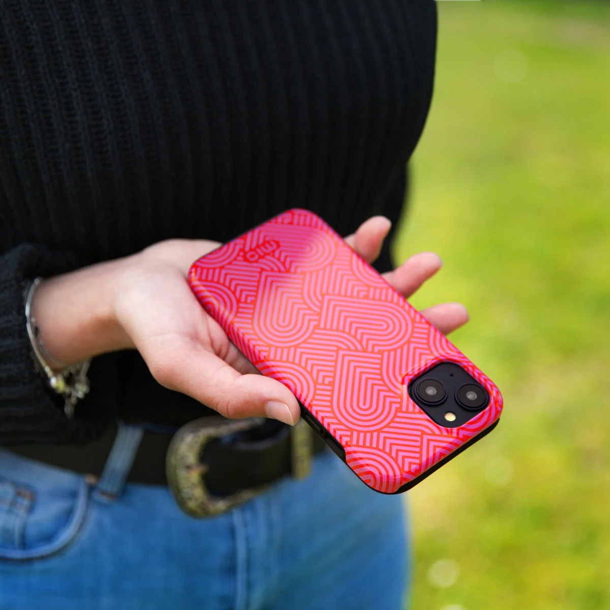 MIO MagSafe Samsung Galaxy S24 Hoesje Hard Shell Cover Wild Hearts afbeelding 8