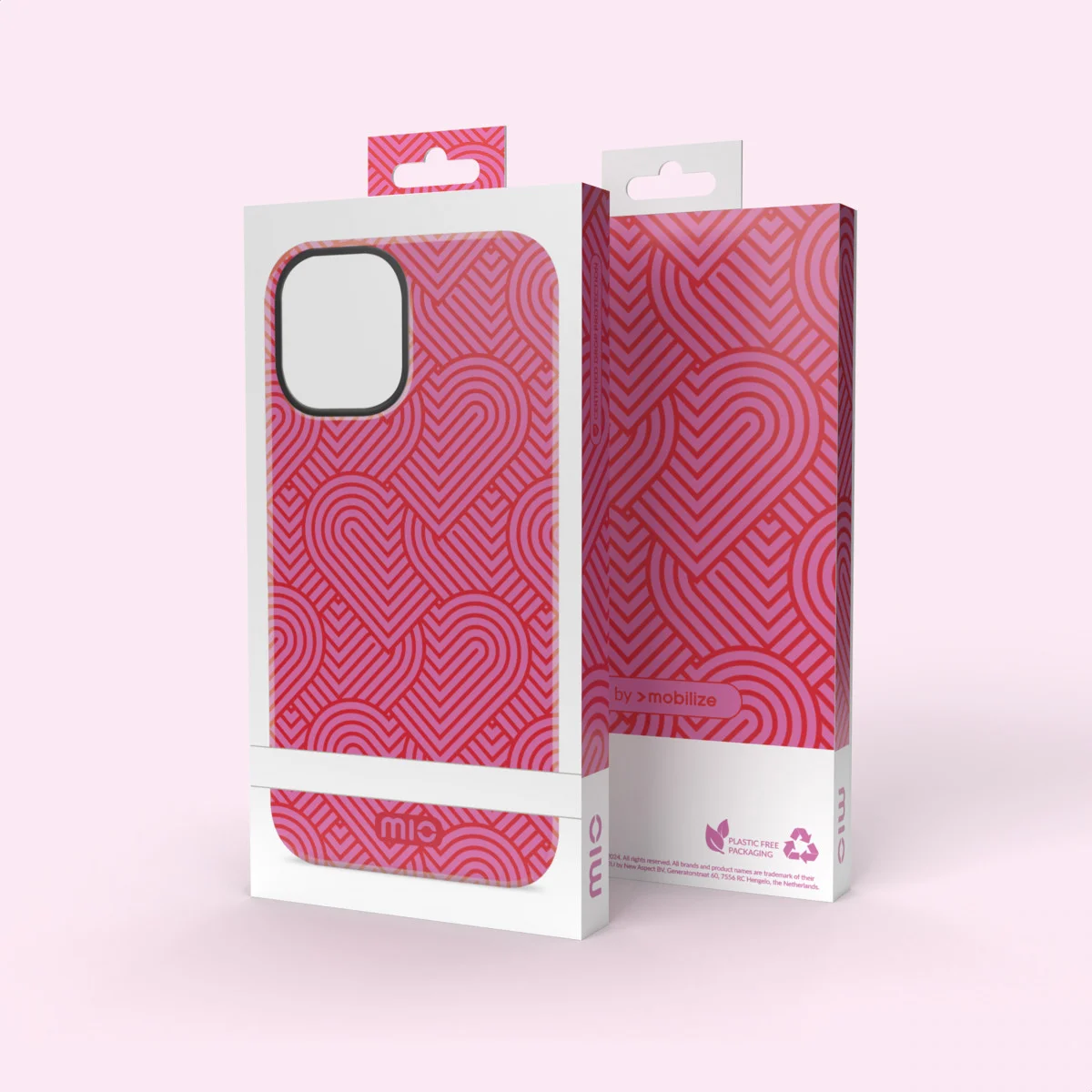 MIO MagSafe Samsung Galaxy S24 Hoesje Hard Shell Cover Wild Hearts afbeelding 10