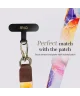 MIO Lanyard Universeel Nylon Telefoonkoord / Telefoonketting Flowers