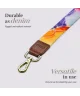 MIO Lanyard Universeel Nylon Telefoonkoord / Telefoonketting Flowers