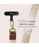 MIO Lanyard Universeel Nylon Telefoonkoord / Telefoonketting Gold Marble