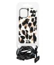 MIO Lanyard Universeel Nylon Telefoonkoord / Telefoonketting Leopard