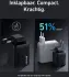 Anker 67W GaN Wall Charger 3-Poorts Inklapbare Snellader Zwart afbeelding 3