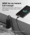 Ringke 3A Fast Charging Basic USB-C naar USB-C Kabel 60W 0.5M Zwart afbeelding 2