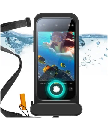 ESR iPhone 14 Pro Max / 15 Pro Max Waterdicht Hoesje IPX8 Waterproof Zwart Hoesjes