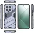 Xiaomi 14 Hoesje Shockproof Kickstand Back Cover Blauw afbeelding 4