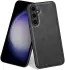 Samsung Galaxy A55 Hoesje met Kunstleer Coating Back Cover Zwart afbeelding 1