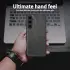Samsung Galaxy A55 Hoesje met Kunstleer Coating Back Cover Zwart afbeelding 4