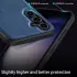 Samsung Galaxy A55 Hoesje met Kunstleer Coating Back Cover Zwart afbeelding 6