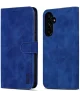 AZNS Samsung Galaxy A55 Hoesje Wallet Book Case Kunstleer Blauw