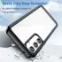 Samsung Galaxy A55 Hoesje Acryl Back Cover Zwart afbeelding 3