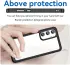 Samsung Galaxy A55 Hoesje Acryl Back Cover Zwart afbeelding 4