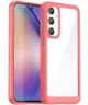 Samsung Galaxy A55 Hoesje Acryl Back Cover Rood