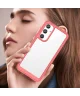 Samsung Galaxy A55 Hoesje Acryl Back Cover Rood