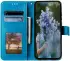 Motorola Moto G24 / Moto G04 Hoesje Mandala Book Case met Pasjeshouder Blauw afbeelding 2