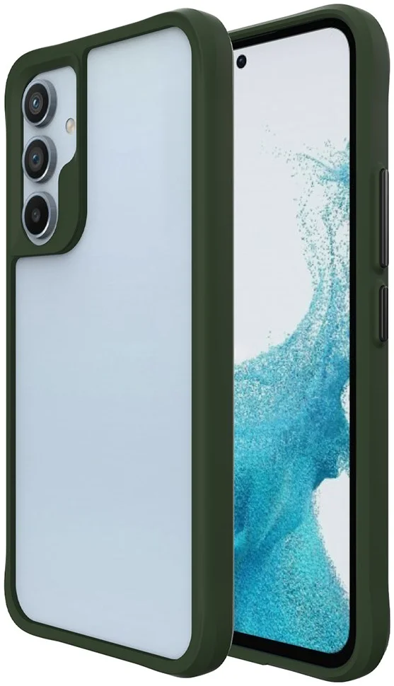 Samsung Galaxy A55 Hoesje Armor Back Cover Groen afbeelding 1